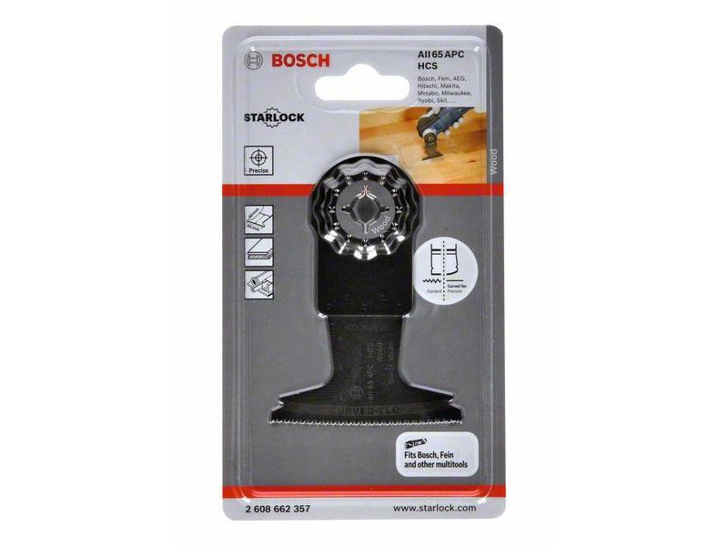 Bosch Professional Tauchsägeblatt Starlock HCS AII 65 BSPC Hart Holz 40 x 65 mm