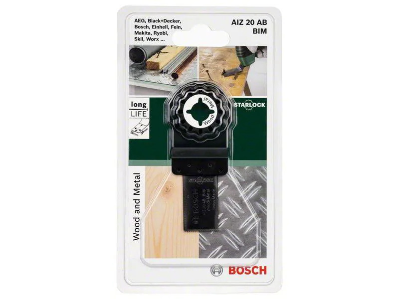Bosch Tauchsägeblatt Starlock BIM Holz &amp; Metall 20 x 30 mm