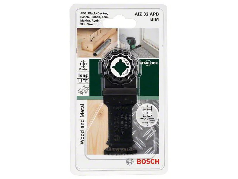 Bosch Tauchsägeblatt Starlock BIM Holz &amp; Metall 50 x 32 mm