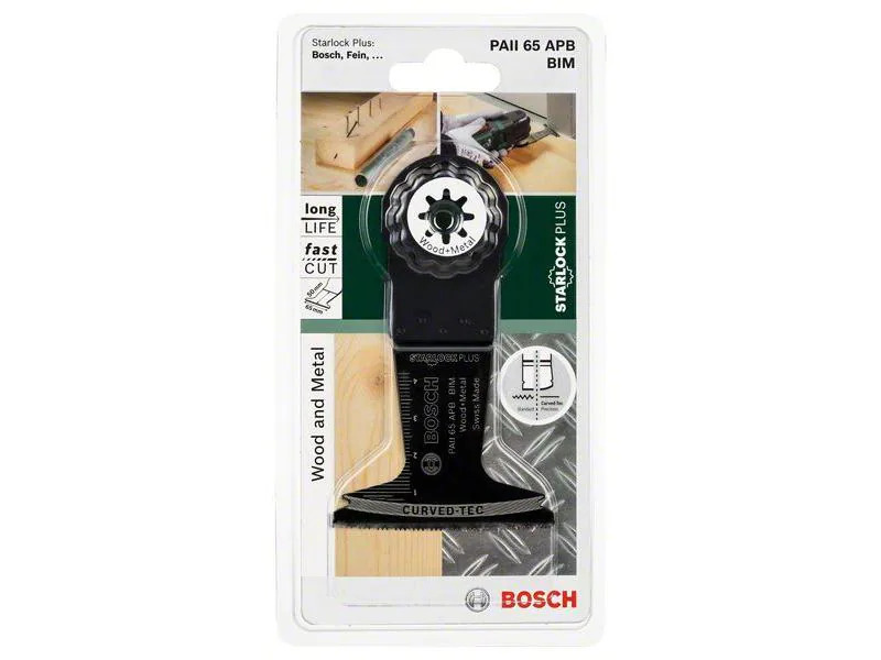 Bosch Tauchsägeblatt Starlock BIM Holz &amp; Metall 65 x 50 mm