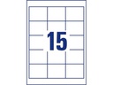 Avery Zweckform Universal-Etiketten 64 x 50 mm, 100 Blatt