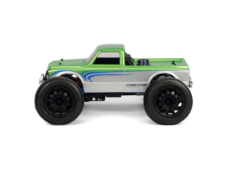 Proline Karosserie Chevy C-10 1972 Long Bed unlackiert, 1:8