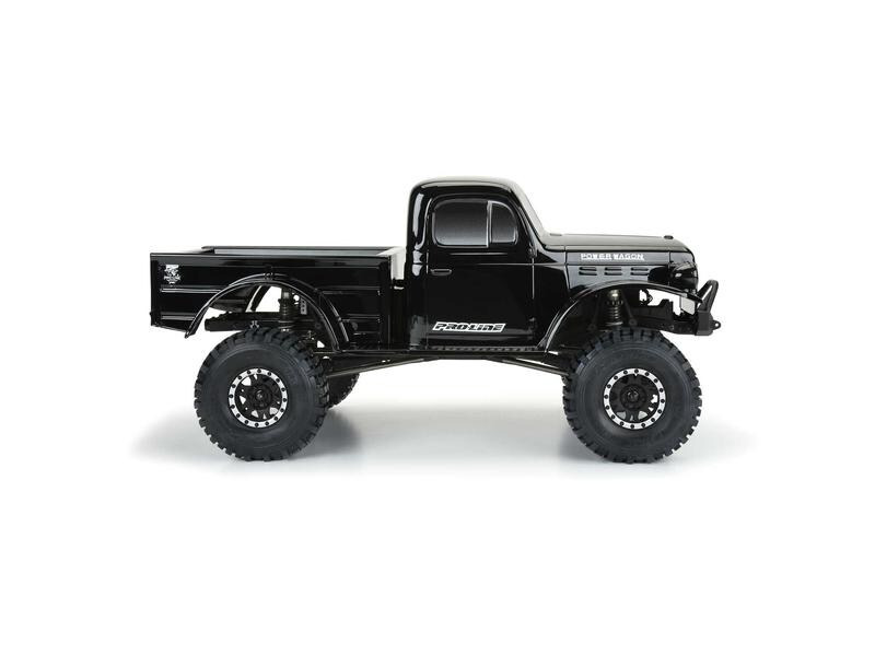 Proline Karosserie Dodge Power Wagon 1946 Schwarz, 1:10
