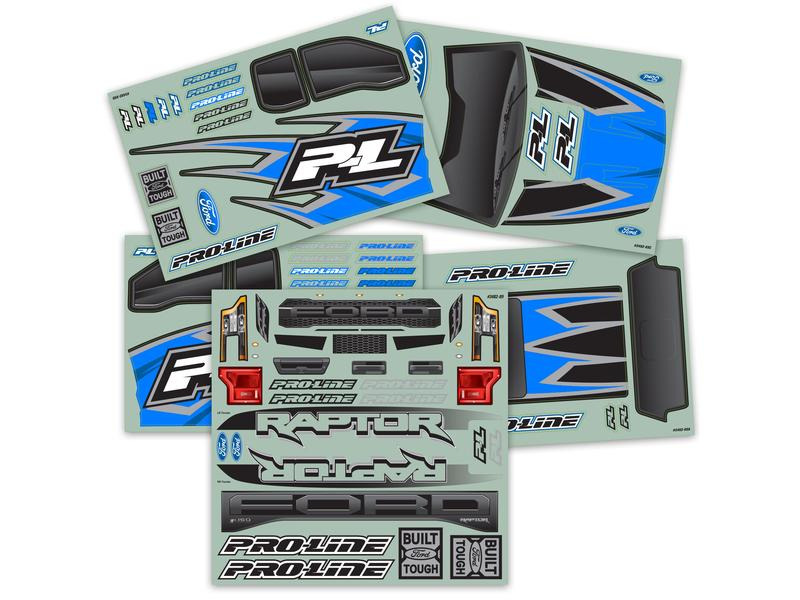 Proline Karosserie Ford F-150 Raptor 2017 Schwarz, 1:5