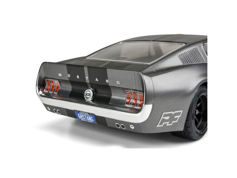 Proline Karosserie Ford Mustang 1968 unlackiert, 1:10