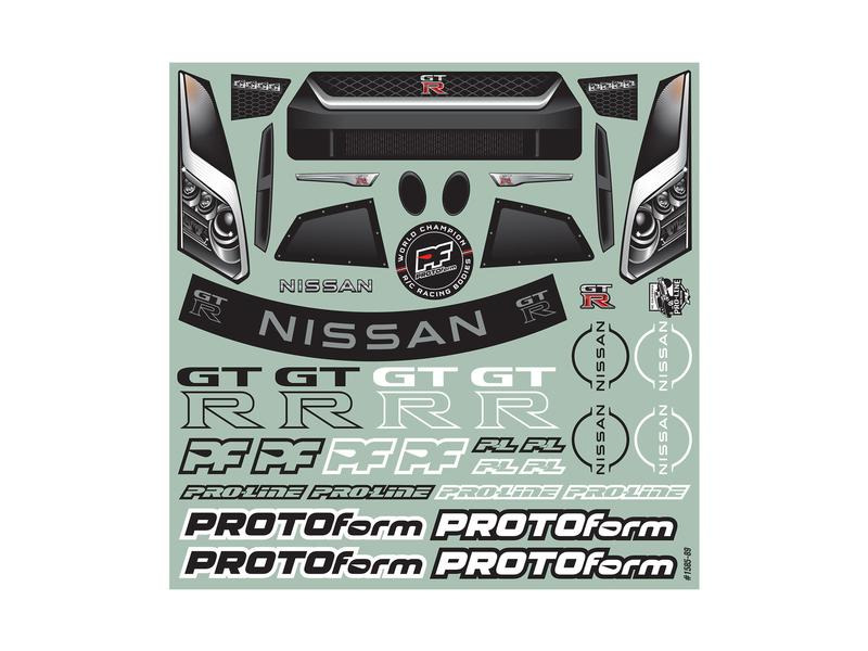 Proline Karosserie Nissan GT-R R35 Drag unlackiert, 1:10