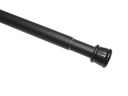 Gardinia Spannstange 60 - 100 cm, Schwarz