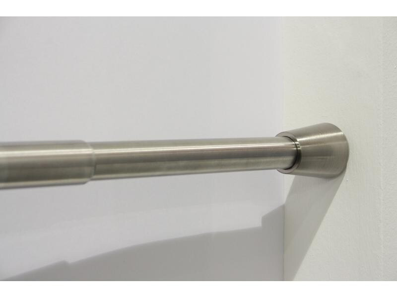 Gardinia Spannstange 65 - 100 cm, Silber