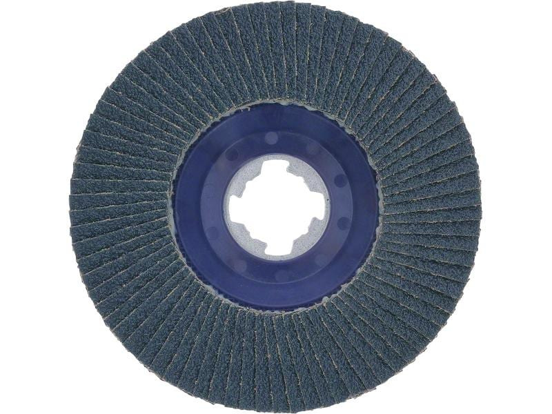 Bosch Professional Fächerschleifscheibe X-LOCK Best for Metal K120, 125 mm