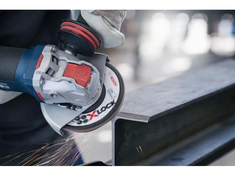 Bosch Professional Fächerschleifscheibe X-LOCK Best for Metal K60, 125 mm