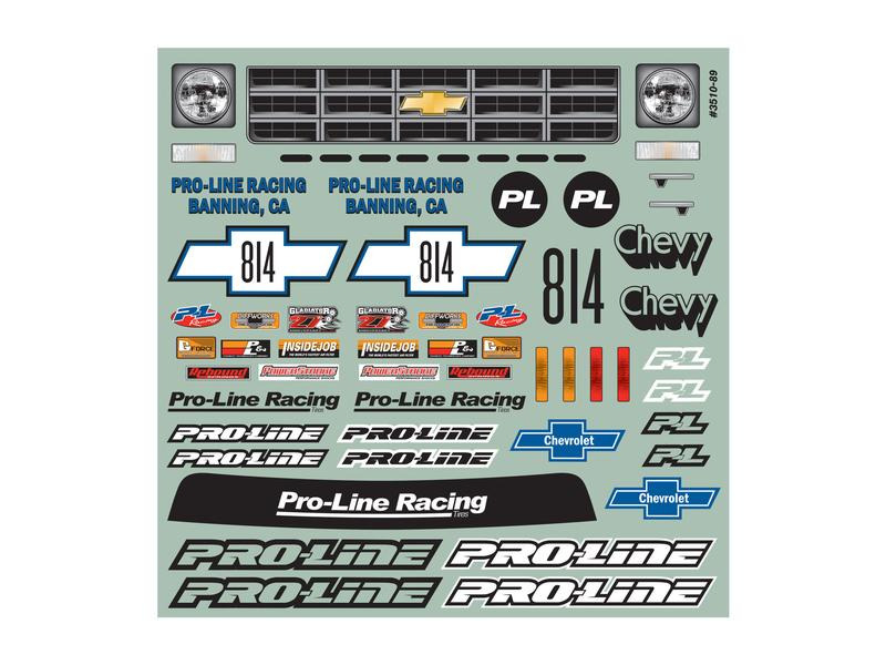 Proline Karosserie Chevy C-10 Race Truck unlackiert, 1:10