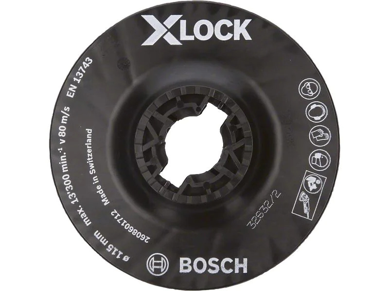 Bosch Professional Stützteller X-LOCK 115 mm mittelhart