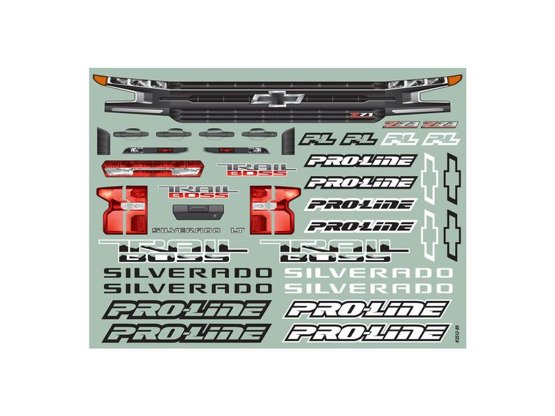 Proline Karosserie Chevy Silverado Z71 2019 unlackiert, 1:10