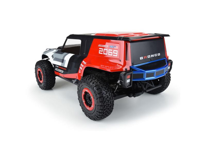 Proline Karosserie Ford Bronco R unlackiert, 1:10