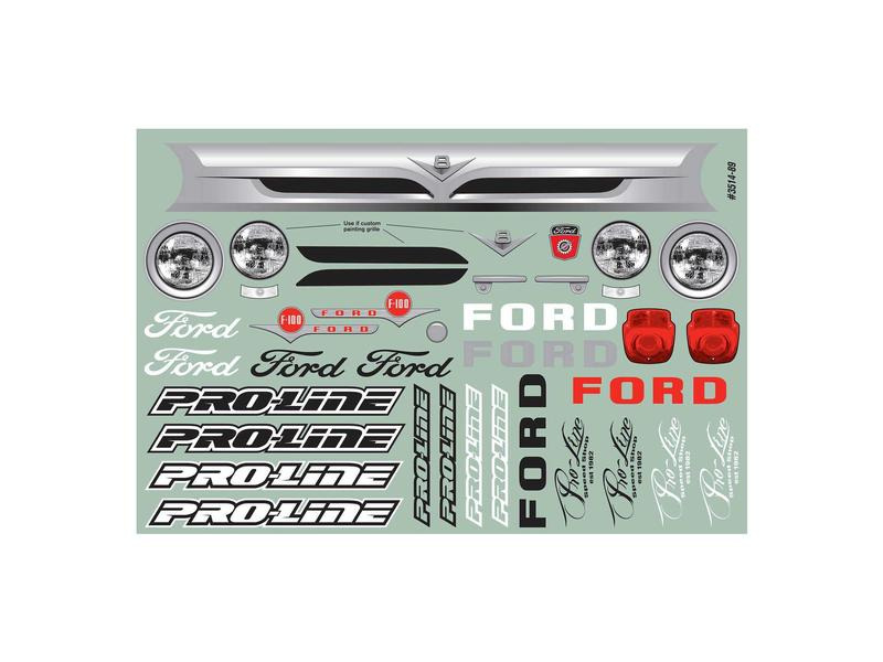 Proline Karosserie Ford F-100 1956 unlackiert, 1:10