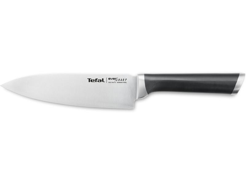 Tefal Kochmesser Ever Sharp 16.5 cm, Schwarz