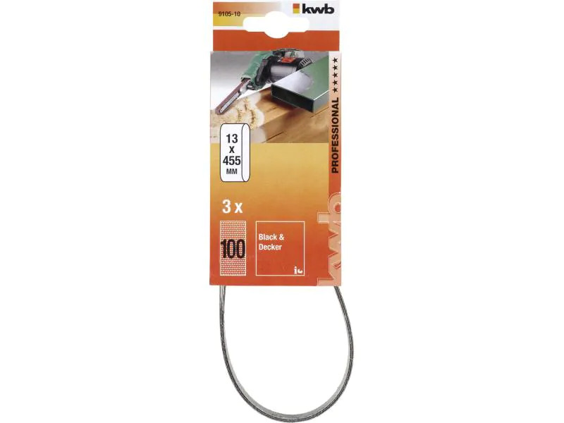 kwb Schleifband Korund 13X457 K100