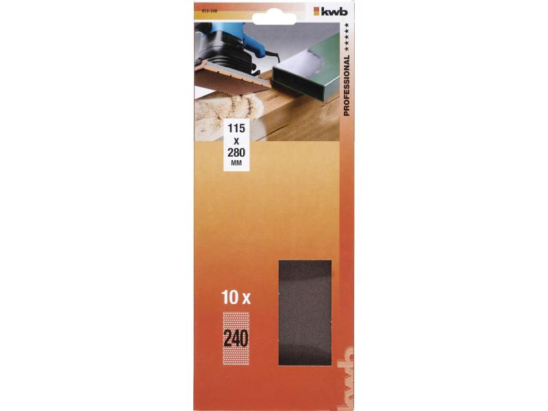 kwb Schleifstr. Korund 115 K240