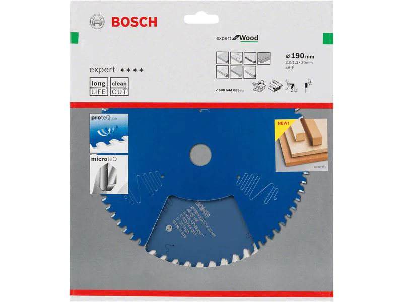 Bosch Professional Kreissägeblatt Expert for Wood Ø 190