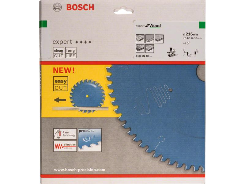 Bosch Professional Kreissägeblatt Expert for Wood Ø 216