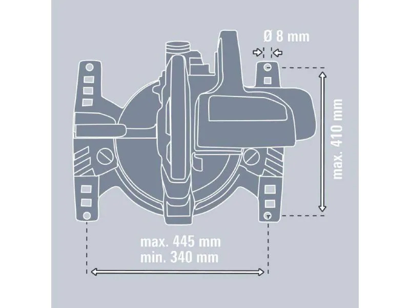 Einhell Kappsägen - Untergestell E-Stand