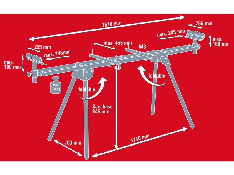 Einhell Kappsägen - Untergestell MSS 1610