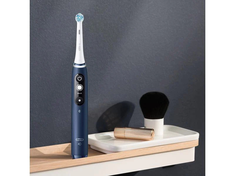 Oral-B Mikrovibrationszahnbürste iO Series 7N, Saphirblau