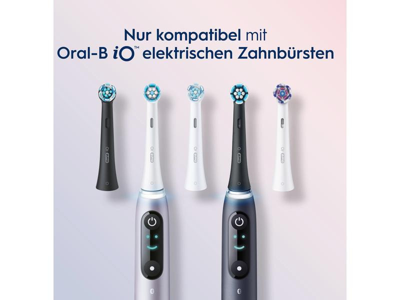 Oral-B Zahnbürstenkopf iO Sanfte Reinigung, Weiss, 6 Stück