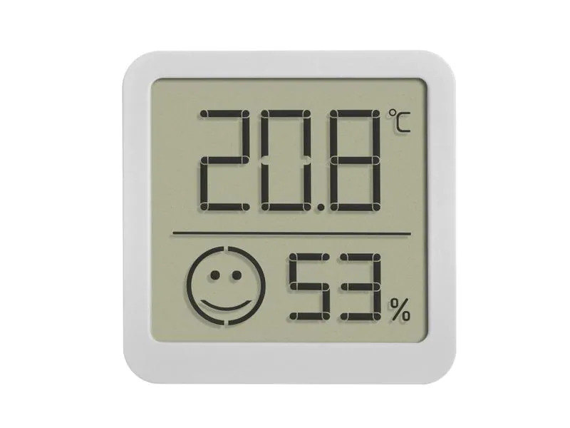 TFA Dostmann Thermo-/Hygrometer Digital, Weiss, 4er Set