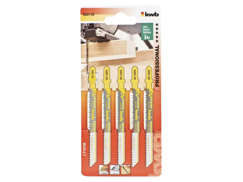 kwb Stichsägeblätter-Set Jigger Star F Holz
