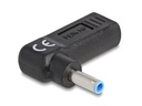 Delock Adapter USB-C zu HP 4.5 x 3.0 mm 90° gewinkelt