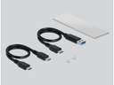 Delock Externes Gehäuse USB-C -  M.2 Key-M, NVME Extern
