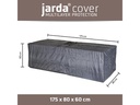 Jarda Cover Schutzhülle 175 x 80 x H 60, Kissenhülle