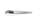 Knipex Pinzette mit Wechselspitzen, ESD, gewinkelt 45° 130 mm