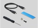 Delock Externes Gehäuse USB-C 3.2 Gen2x2 für M.2 NVME SSD