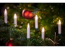 Lumix LED Baumkerze Superlight Flame, Starter Set, 12 Stück