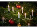 Lumix LED Baumkerze Superlight Flame, Starter Set, 12 Stück