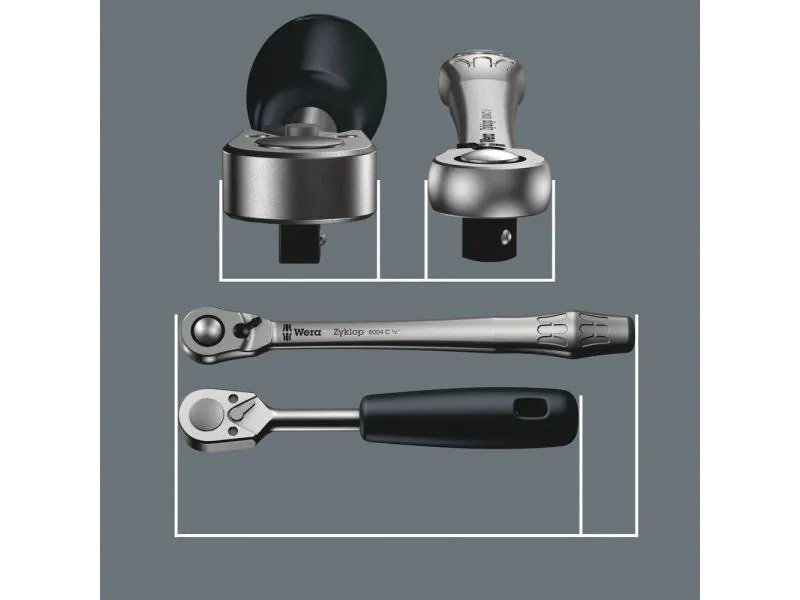 Wera Ratsche 8004 A Zyklop 1/4