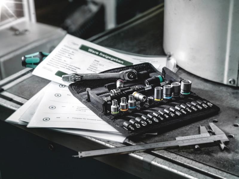 Wera Ratsche 8100 SA 12 HF 1/4 Zyklop Metal