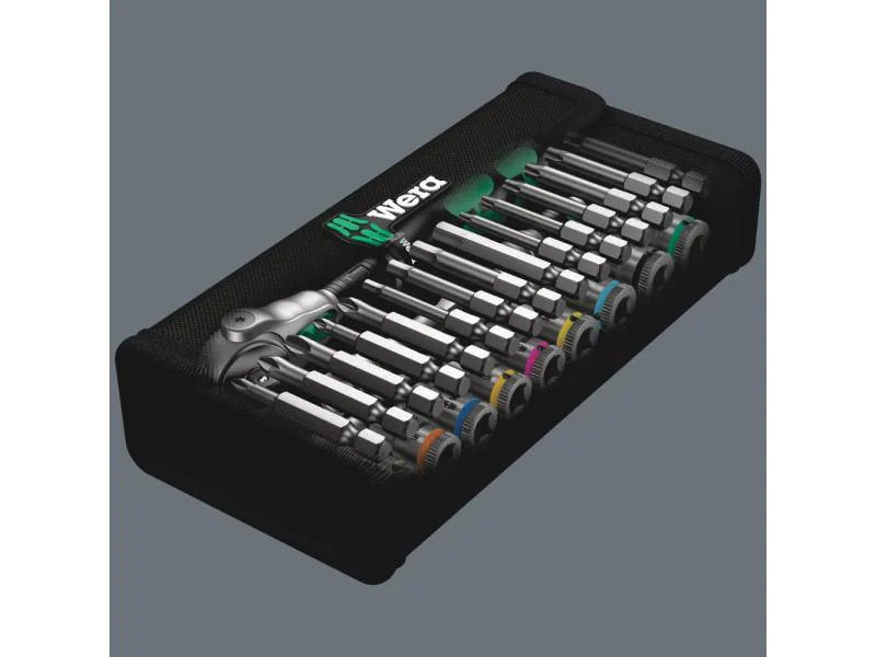Wera Ratschen-Set 8100 SA 9 Zyklop Speed 1/4 28-teilig