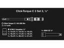 Wera Ratschen-Set Click-Torque C 3 Set 2, 11-teilig