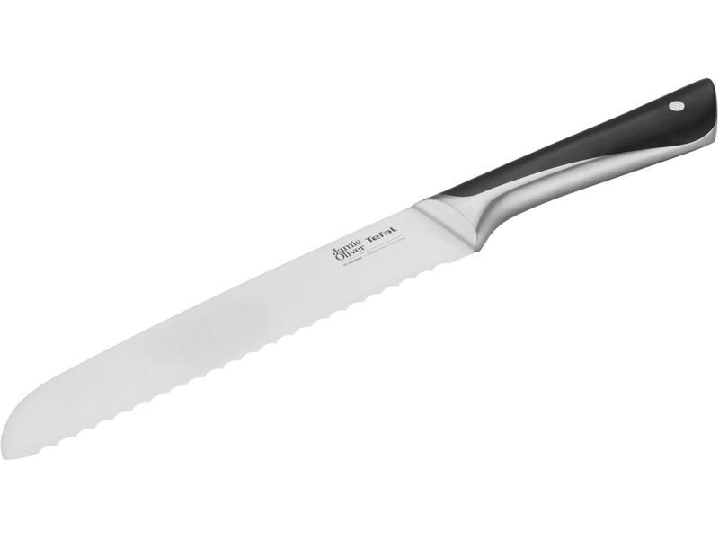 Tefal Brotmesser Jamie Oliver 20 cm, Schwarz