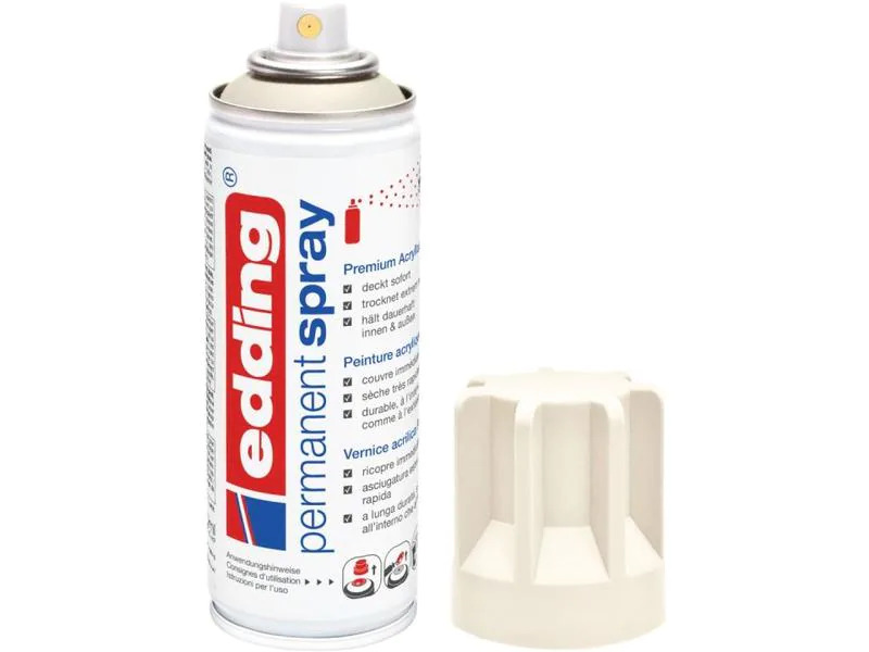 edding Acrylspray  5200 200 ml, Alt Weiss