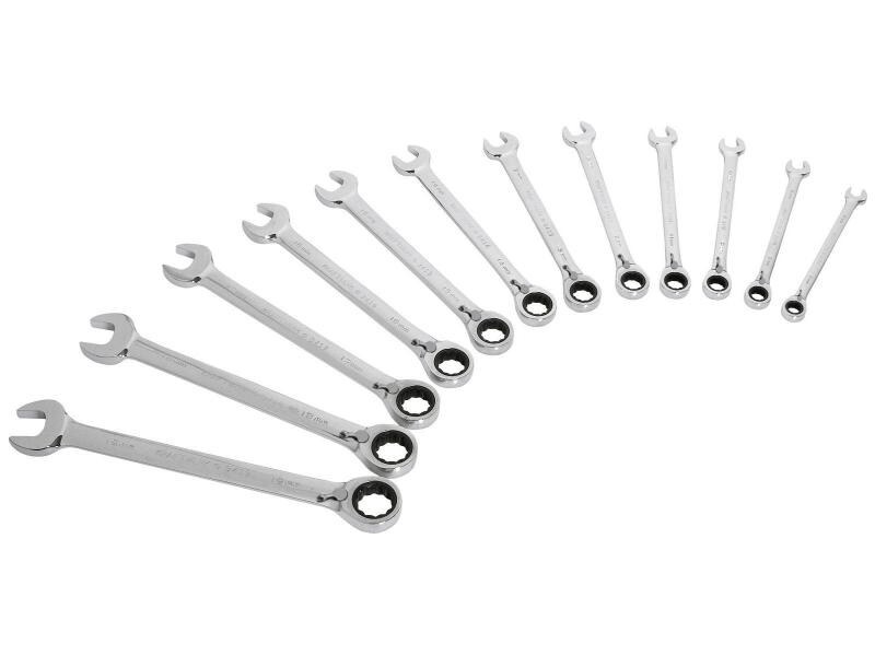 Kraftwerk Ringgabelschlüssel-Set umschaltbar