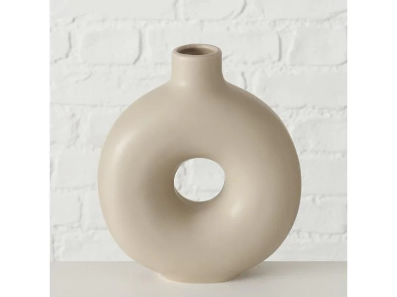 Boltze Vase Lanyo 20 cm, Beige
