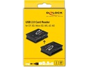 Delock Card Reader Extern 91007 All in 1 USB 2.0
