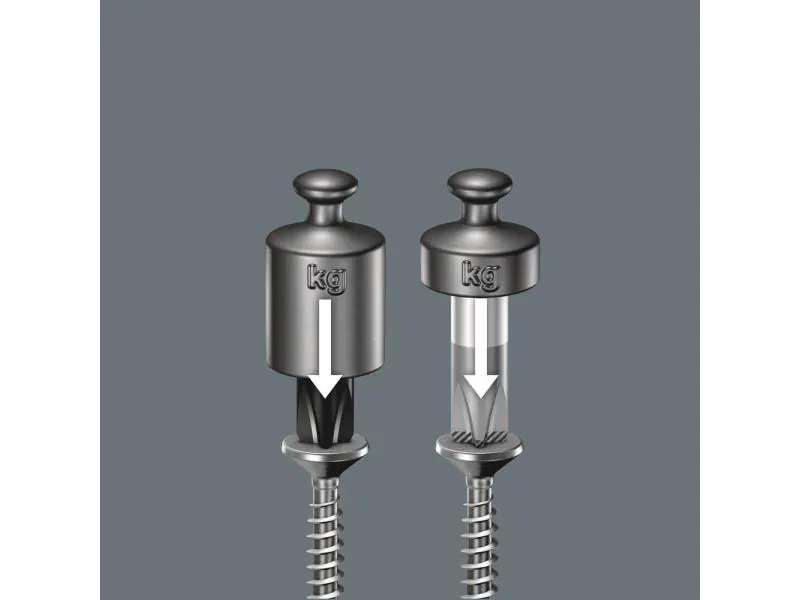 Wera Schraubenzieher-Set Kraftform 334/6 Rack