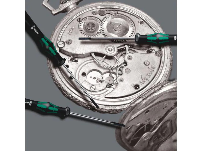 Wera Schraubenzieher-Set Kraftform Micro 12 Universal 1, 12-teilig