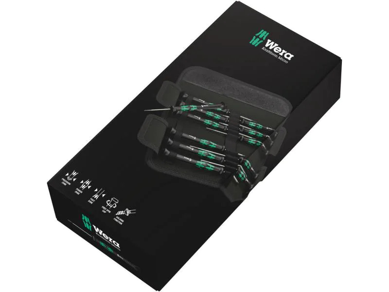 Wera Schraubenzieher-Set Kraftform Micro 12 Universal 1, 12-teilig