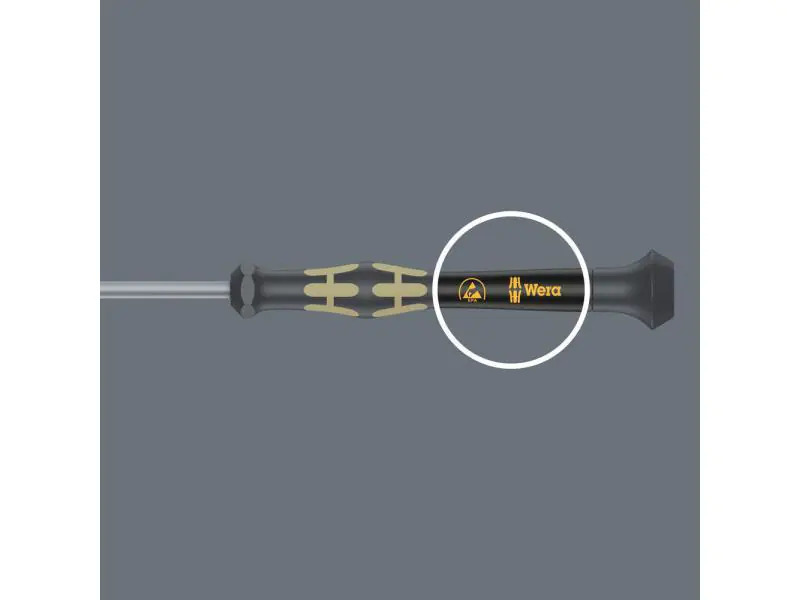 Wera Schraubenzieher-Set Kraftform Micro ESD Elektroniker 1578 A/6, 6-teilig